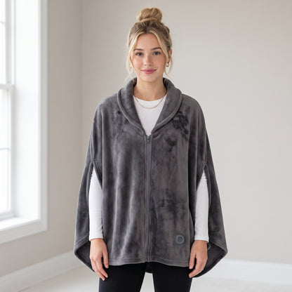 Poncho calefactable USB